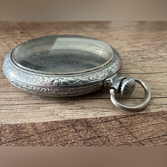 Vintage STAR W.C. CO. POCKET WATCH CASE. Nickel. 7107857 - Picture 3 of 10